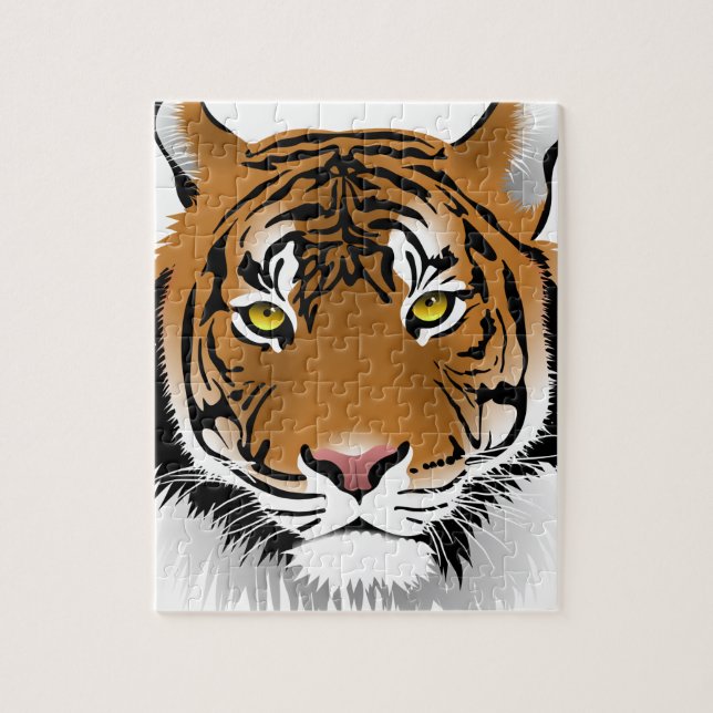 Puzzle Ojos de tigre (Vertical)