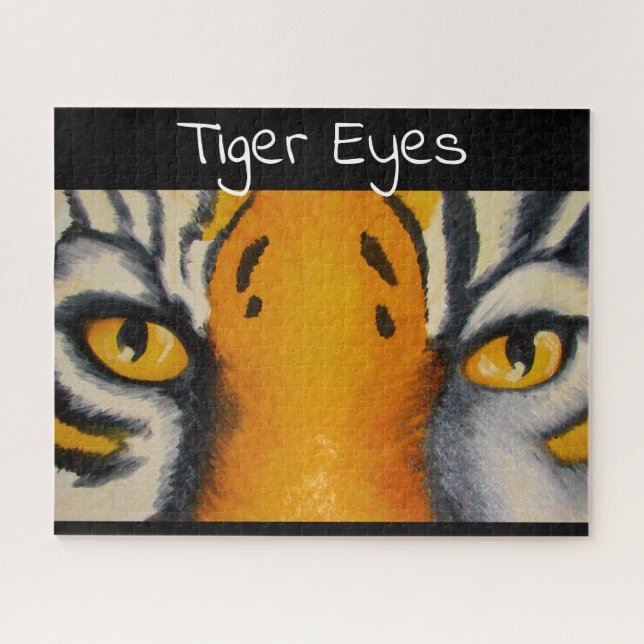 Puzzle Ojos de tigre (Horizontal)