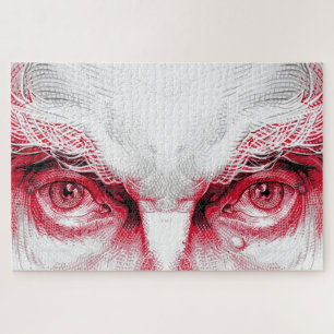 Puzzle Ojos del antiguo mal – Advertencia roja