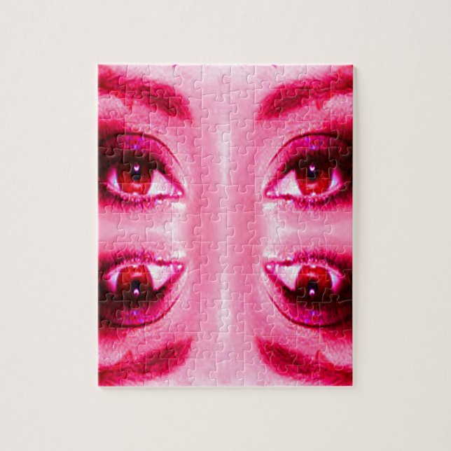 Puzzle Ojos rojos (Vertical)
