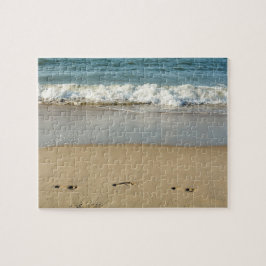 Puzzle Ola y Huellas  -