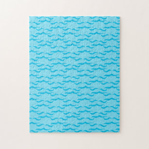 Puzzle Olas de agua de mar azul pastel Océano Pacífico