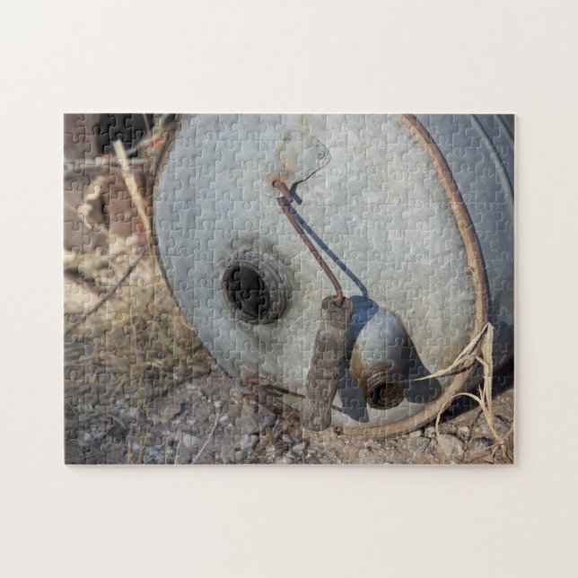 Puzzle Old Antique Gas Can (Horizontal)