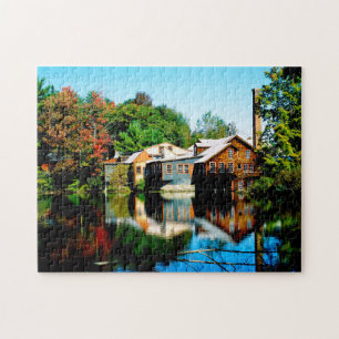 Puzzle Old Mill New Hampshire.