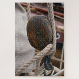 Puzzle Old pulley boat