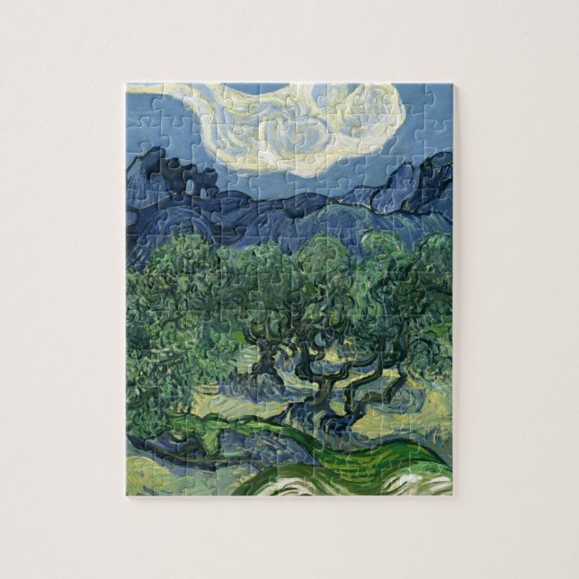 Puzzle Olivos de Van Gogh (Vertical)