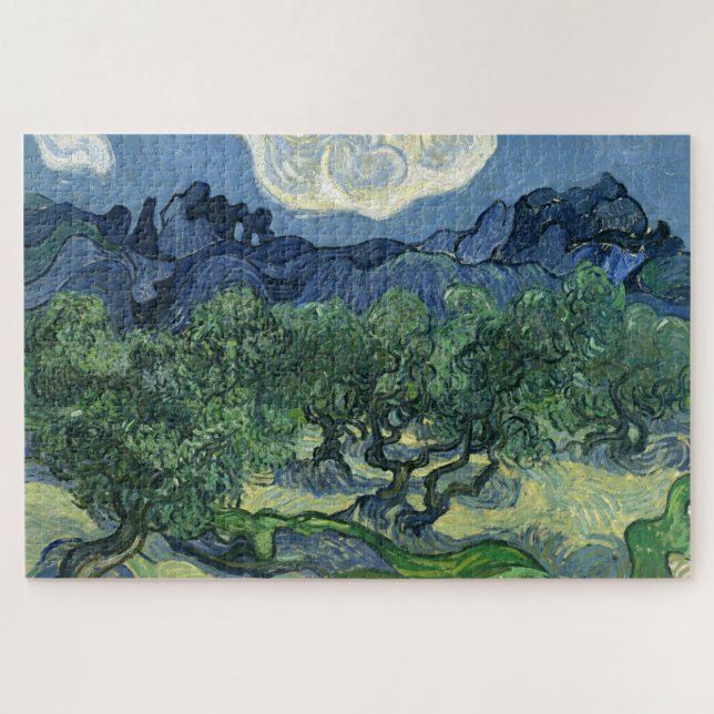 Puzzle Olivos por Van Gogh Pintura Art (Horizontal)