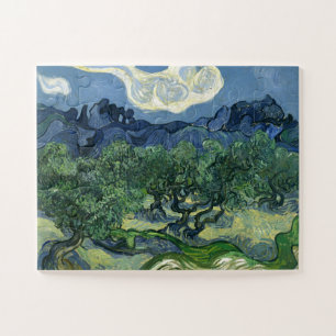 Puzzle Olivos por Van Gogh Pintura Art