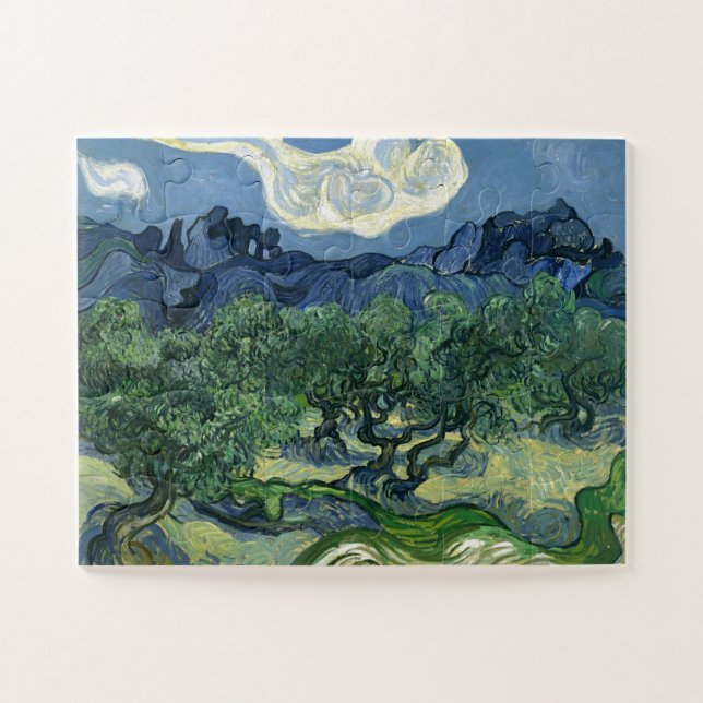 Puzzle Olivos por Van Gogh Pintura Art (Horizontal)