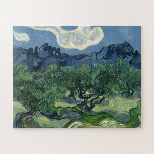 Puzzle Olivos por Van Gogh Pintura Art