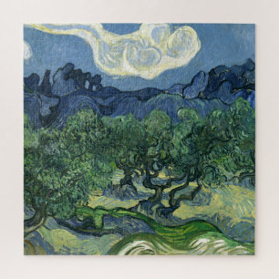 Puzzle Olivos por Van Gogh Pintura Art