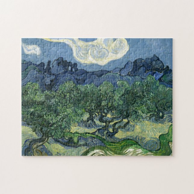 Puzzle Olivos por Van Gogh Pintura Art (Horizontal)