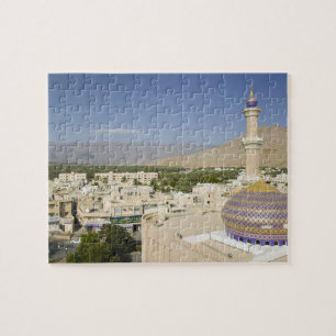 Puzzle Omán, montañas de Hajar occidentales, Nizwa. Nizwa