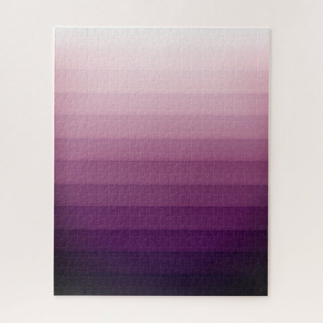 Puzzle Ombre de color degradado púrpura abstracto (Vertical)