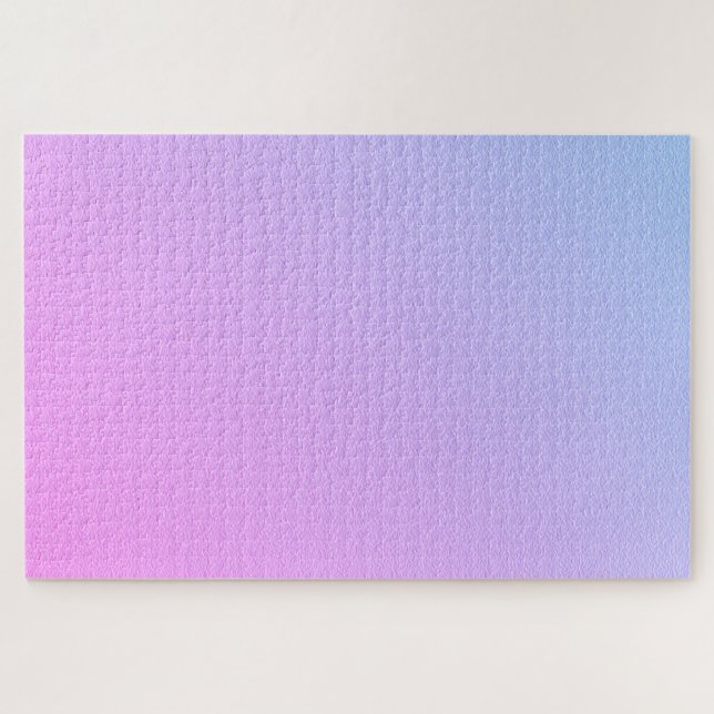 Puzzle Ombre pink lilac splash paint texture modern (Horizontal)