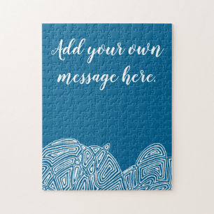 Puzzle Ondas personalizadas