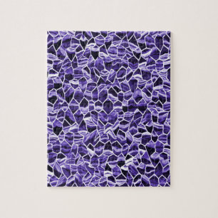 Puzzle ondeando en morado......