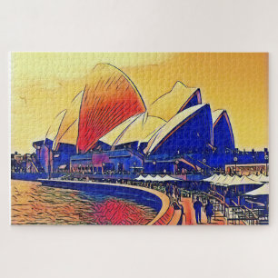 Puzzle Ópera de Sidney de época, Australia