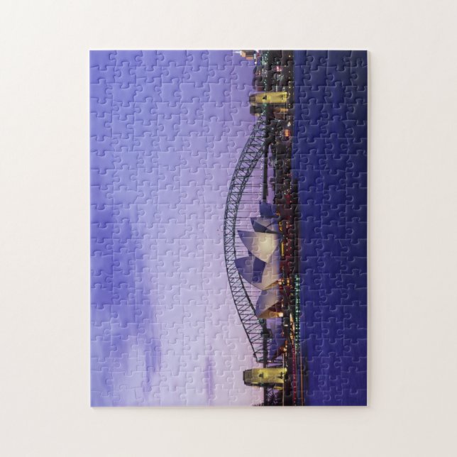 Puzzle Opera y puerto de Sydney, New South 2 (Vertical)