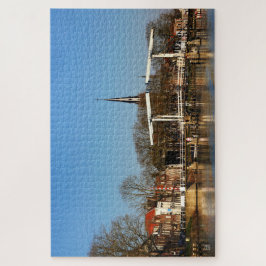 Puzzle Ophaalbrug in Nederland.