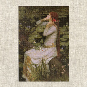 Puzzle Ophelia (1894) por John William Waterhouse
