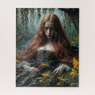 Puzzle Ophelia En El Agua Arte Original 