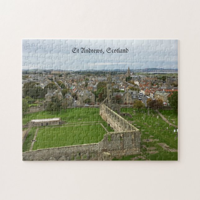 Puzzle Opinión aérea de la ciudad de Saint Andrews de la (Horizontal)