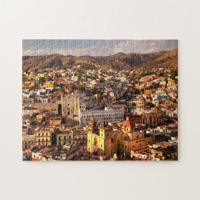 Puzzle Opinión de la ciudad desde arriba (Horizontal)