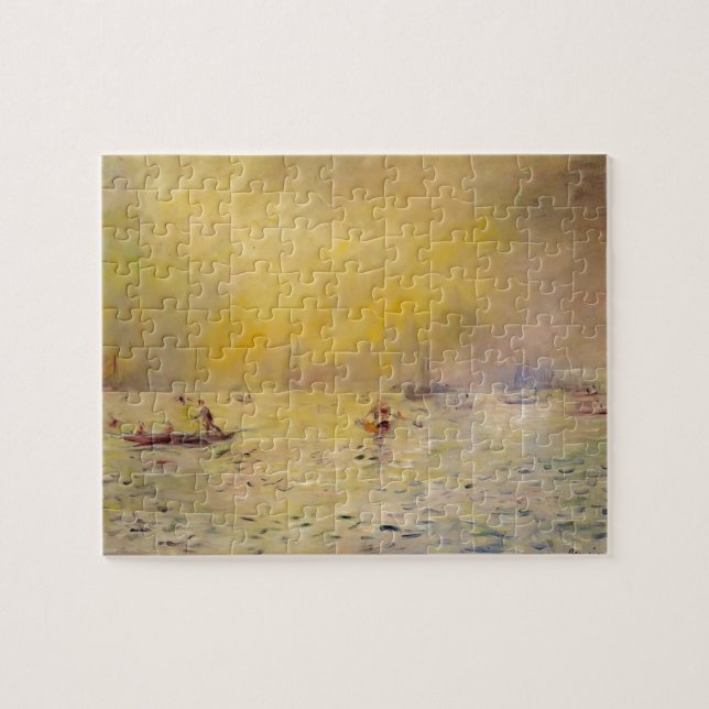 Puzzle Opinión de Pedro-Auguste Renoir- de Venecia, (Horizontal)