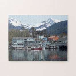 Puzzle Opinión del lago en Sitka