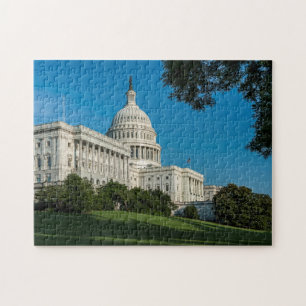 Puzzle Opinión del oeste del edificio del capitolio