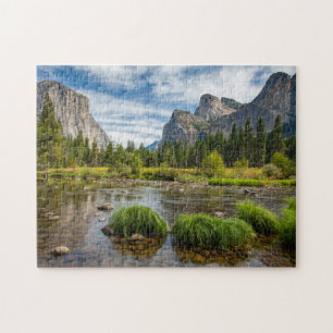 Puzzle Opinión del valle en el parque nacional de
