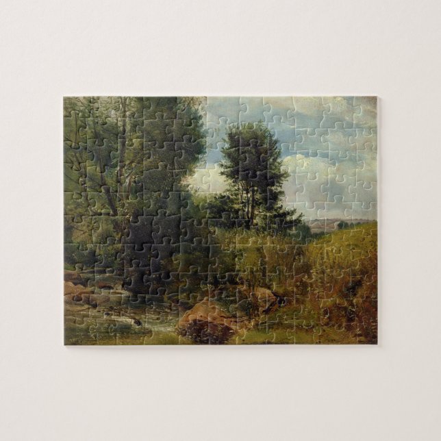 Puzzle Opinión sobre el río Sid, cerca de Sidmouth, (Horizontal)
