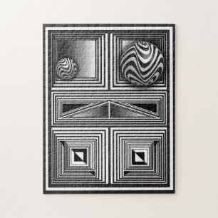 Puzzle Óptica a través de formas