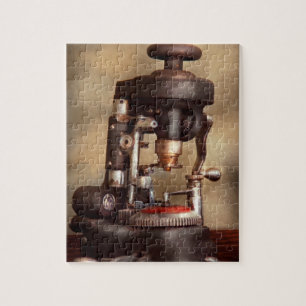 Puzzle Optometría - Máquina de corte de lente