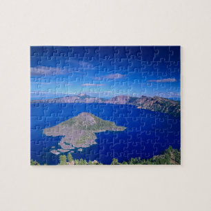 Puzzle OR, Parque Nacional Crater Lake, Isla Wizard y Crá