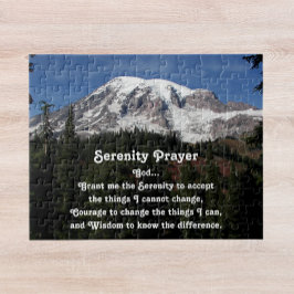 Puzzle Oración Serenidad Inspiradora Monte Rainier