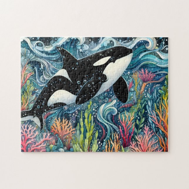 Puzzle Orca Ballena (Horizontal)