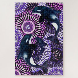 Puzzle Orca tribal