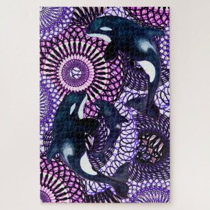 Puzzle Orca tribal