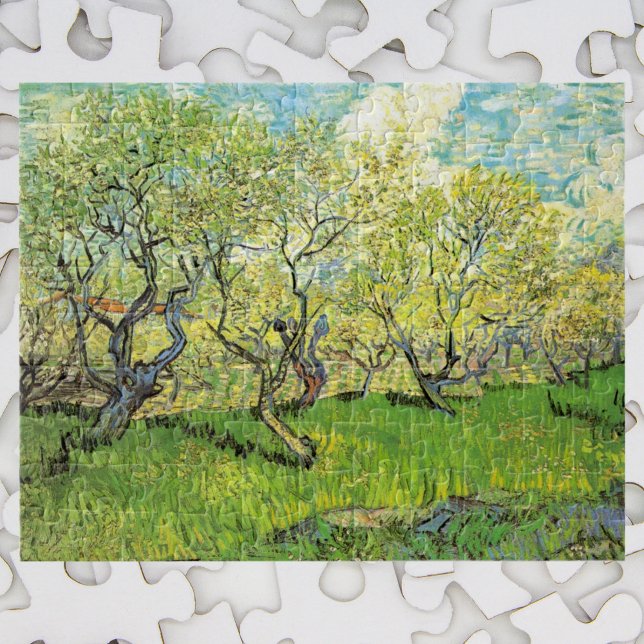 Puzzle Orchard in Blossom by Vincent van Gogh (Subido por el creador)
