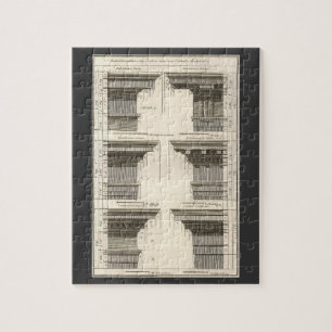 Puzzle Órdenes de Arquitectura, Entablamentos Antiguos