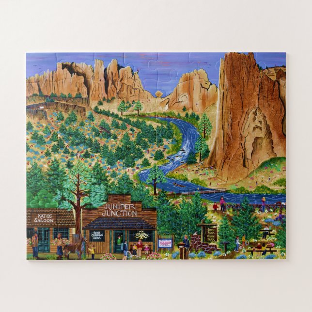 Puzzle ~ Oregon de la roca de Smith (Horizontal)
