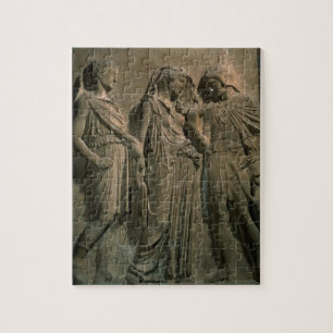 Puzzle Orfeo, Eurydice y Hermes (mármol)
