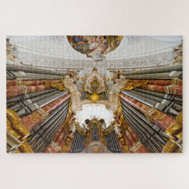 Puzzle Órgano en la basílica de Weingarten, Alemania