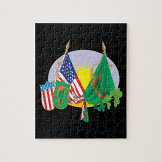 Puzzle Orgullo americano irlandés