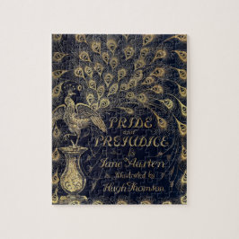 Puzzle Orgullo antiguo de Jane Austen y pavo real prejuic