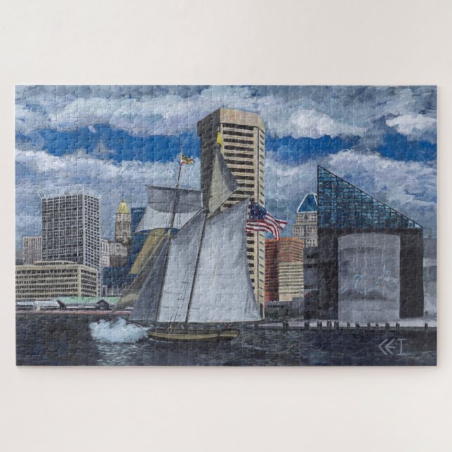 Puzzle Orgullo de Baltimore II 20x30 pulgadas (Horizontal)