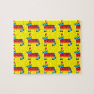 Puzzle Orgullo de la fiesta de cumpleaños de Piñata Fiest