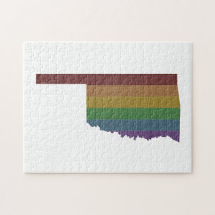 Puzzle Orgullo gay arcoiris de Oklahoma